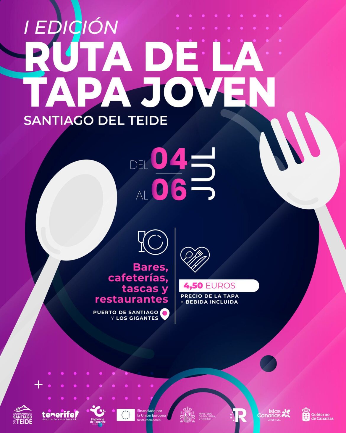 Cartel Ruta de la Tapa Joven